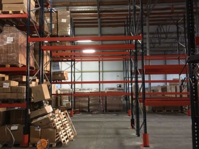 SIA "FORPOST TERMINAL", WAREHOUSE, RIGA - installation of new warehouse equipment 6